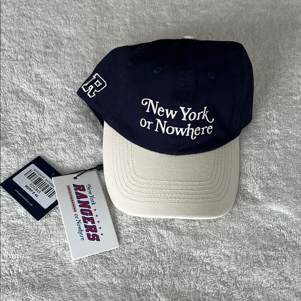 NWT Limited Edition New York Rangers New York or Nowhere Mens Cap